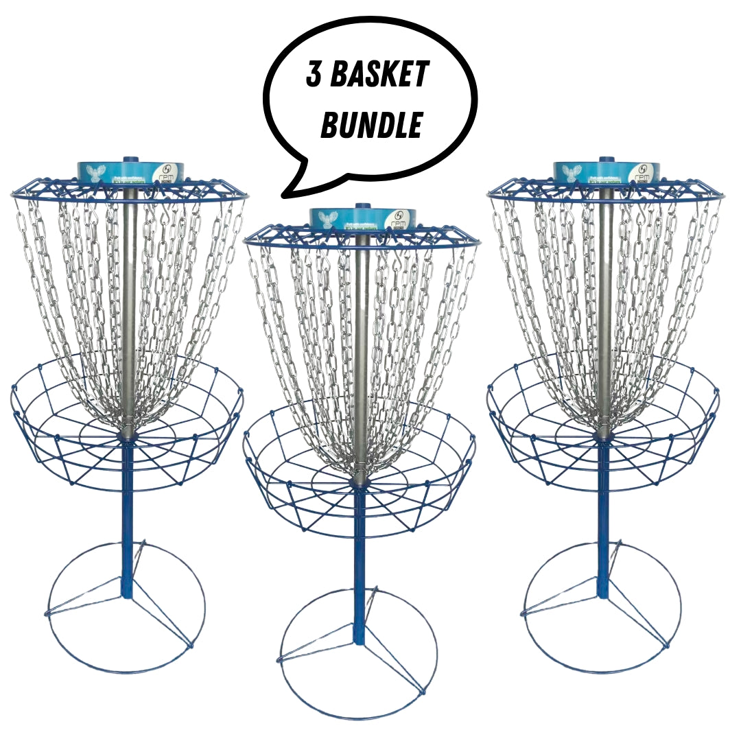 RPM DiscMate Lt Basket Bundle of 3