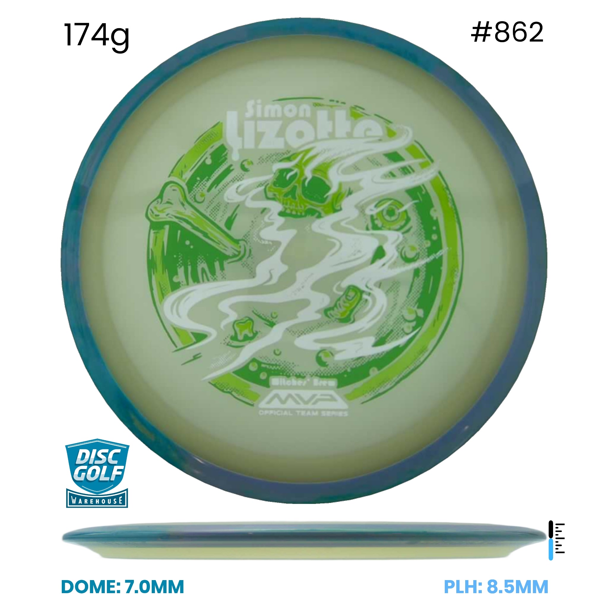 Disc Golf Warehouse Axiom Aspect - Eclipse Glow Plastic – Simon Lizotte Halloween Team Series Glow 174g