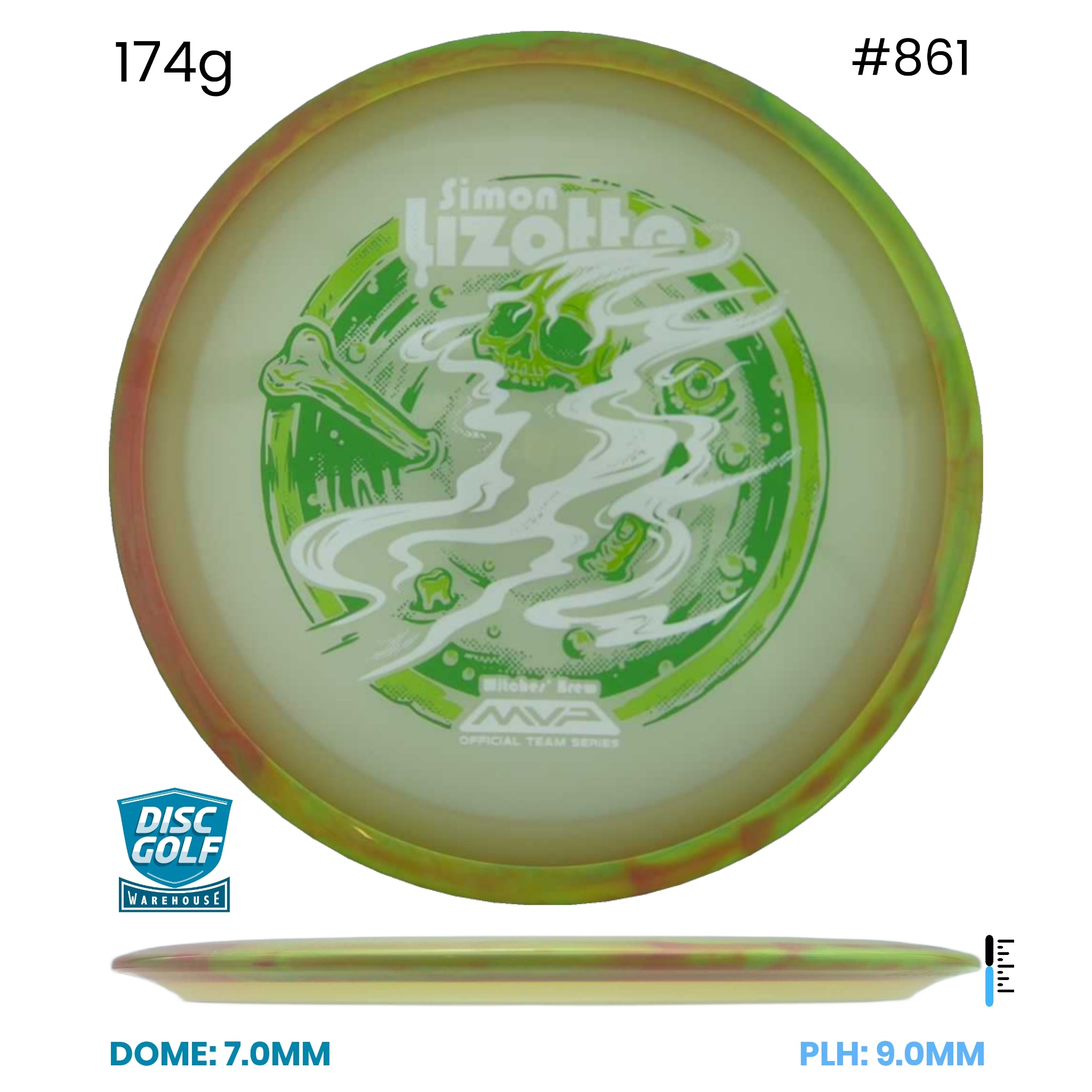 Disc Golf Warehouse Axiom Aspect - Eclipse Glow Plastic – Simon Lizotte Halloween Team Series Glow 174g