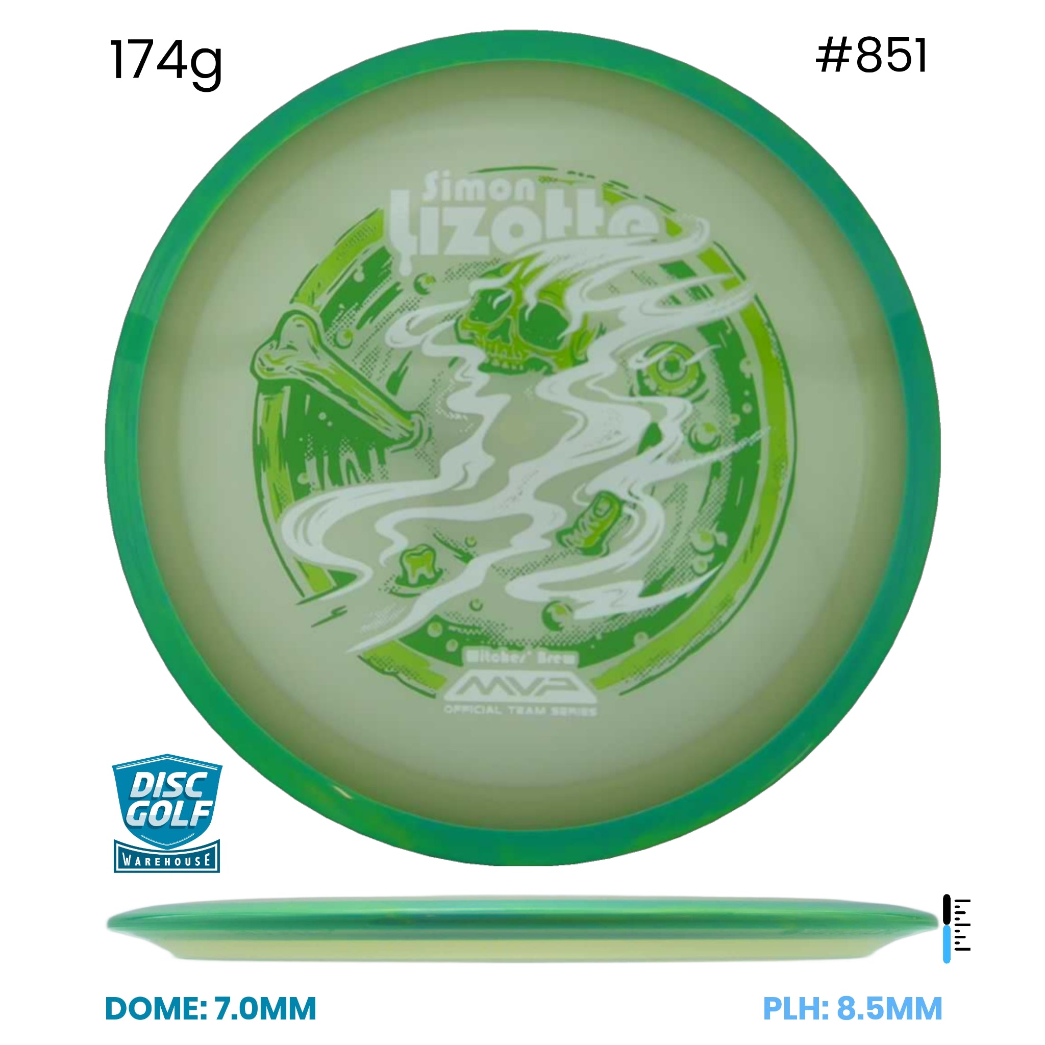 Disc Golf Warehouse Axiom Aspect - Eclipse Glow Plastic – Simon Lizotte Halloween Team Series Glow 174g