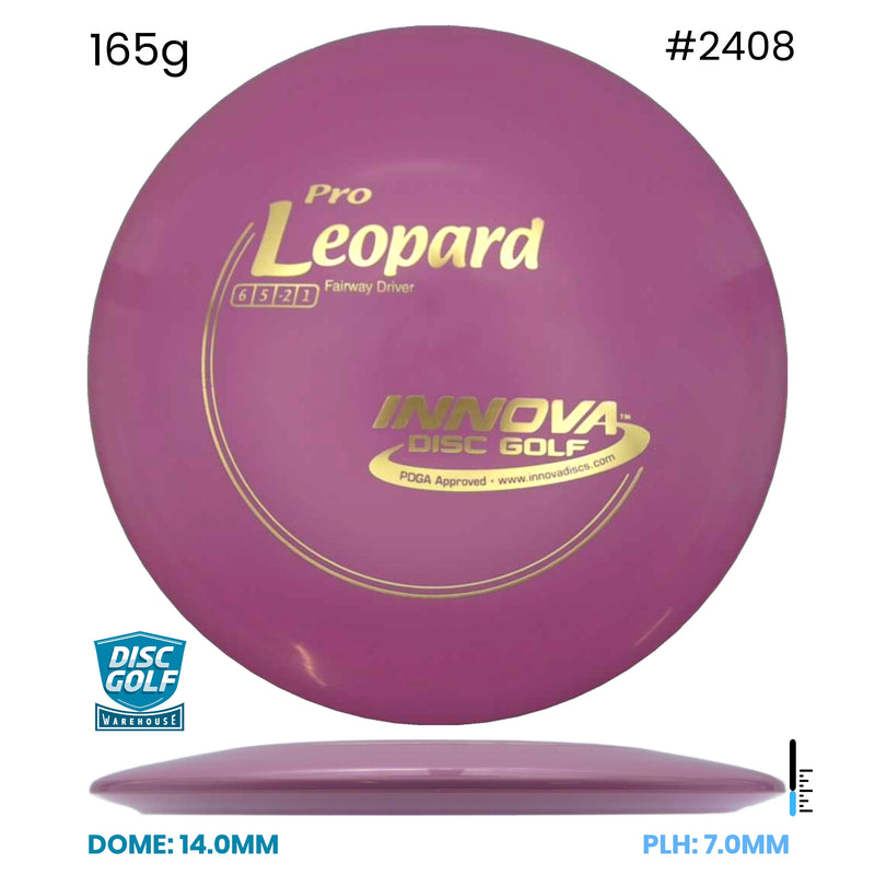 Disc Golf Warehouse Innova Leopard - Pro Pink/Gold 165g