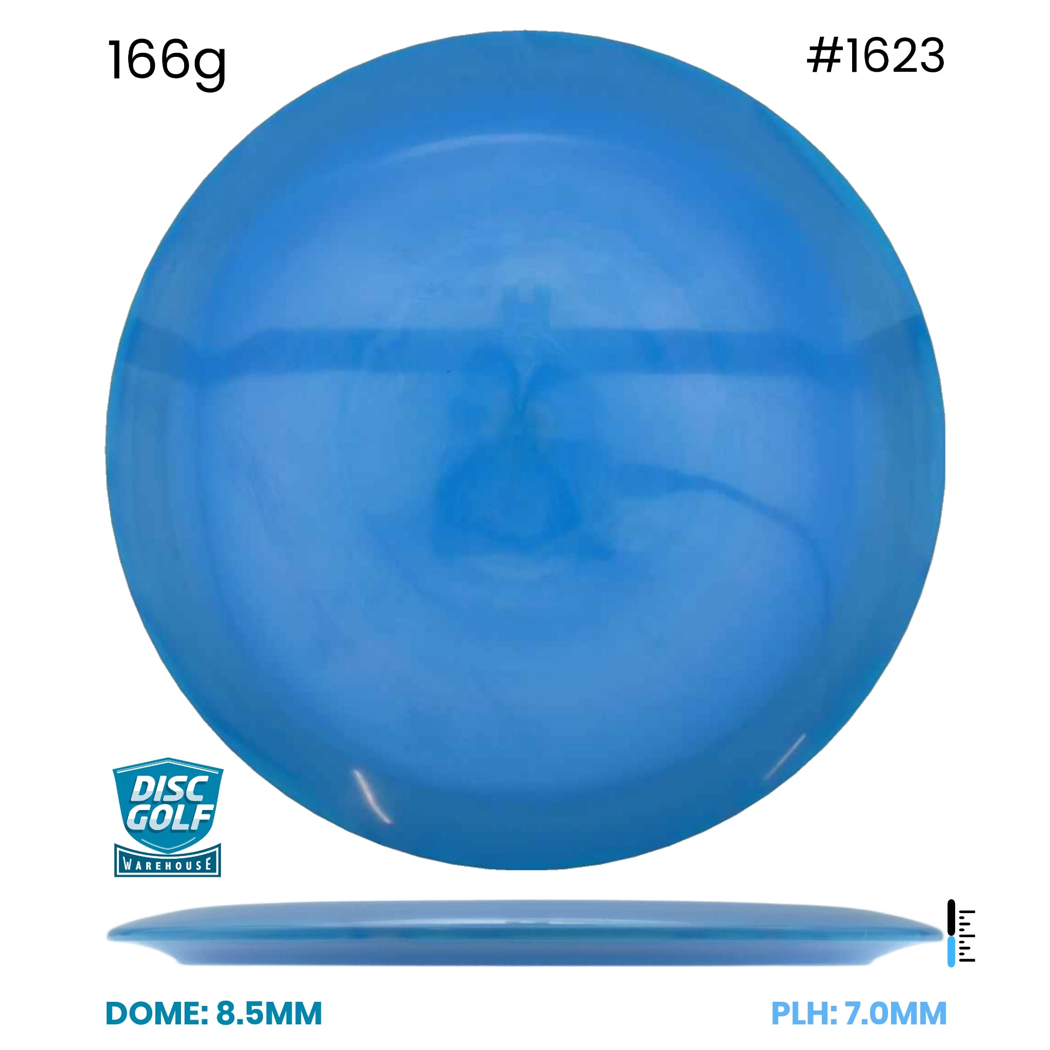 Disc Golf Warehouse Loop Discs Swoop - Hard As Plastic 166g
