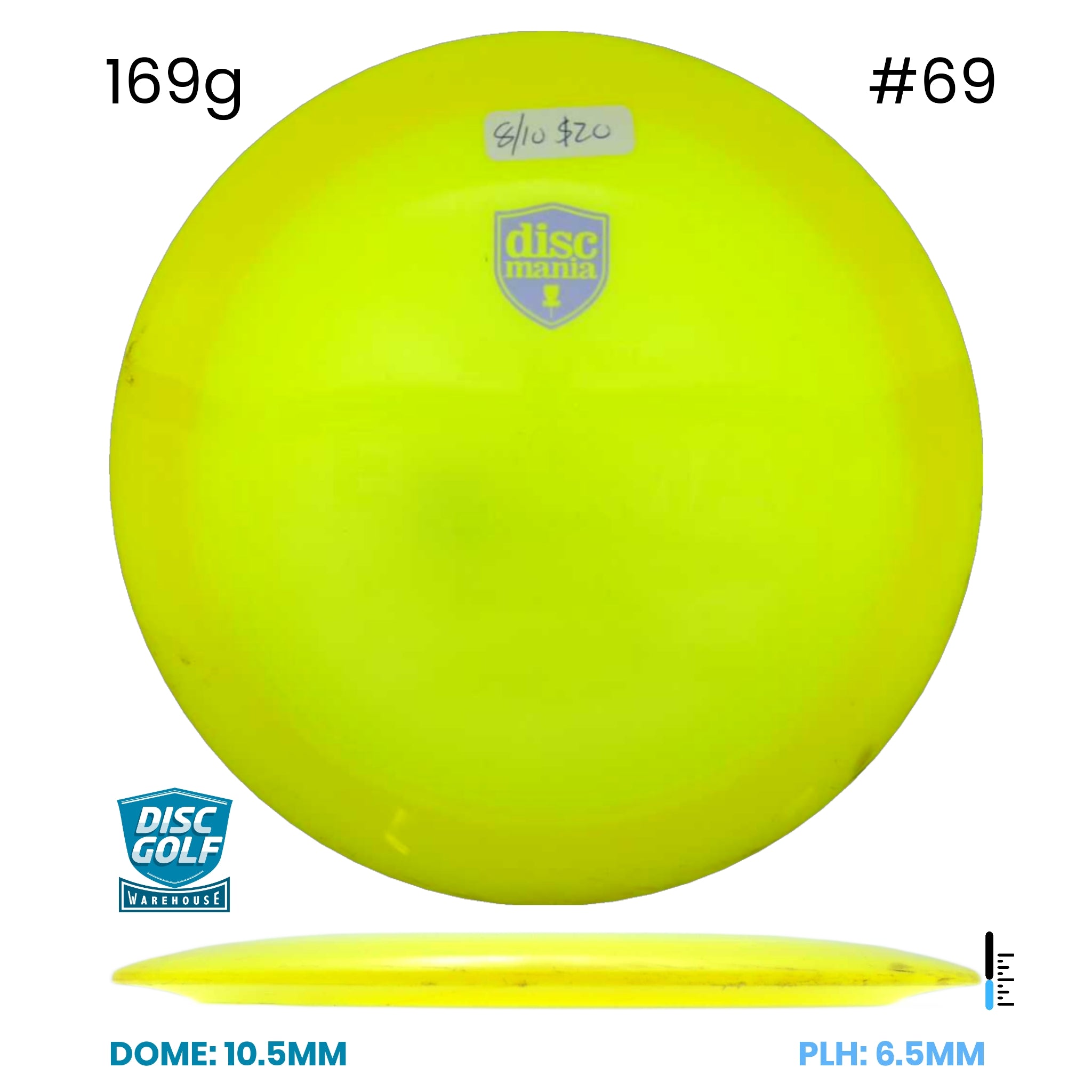 Disc Golf Warehouse Pre-loved Distance Drivers Neo Enigma - 8/10 169g