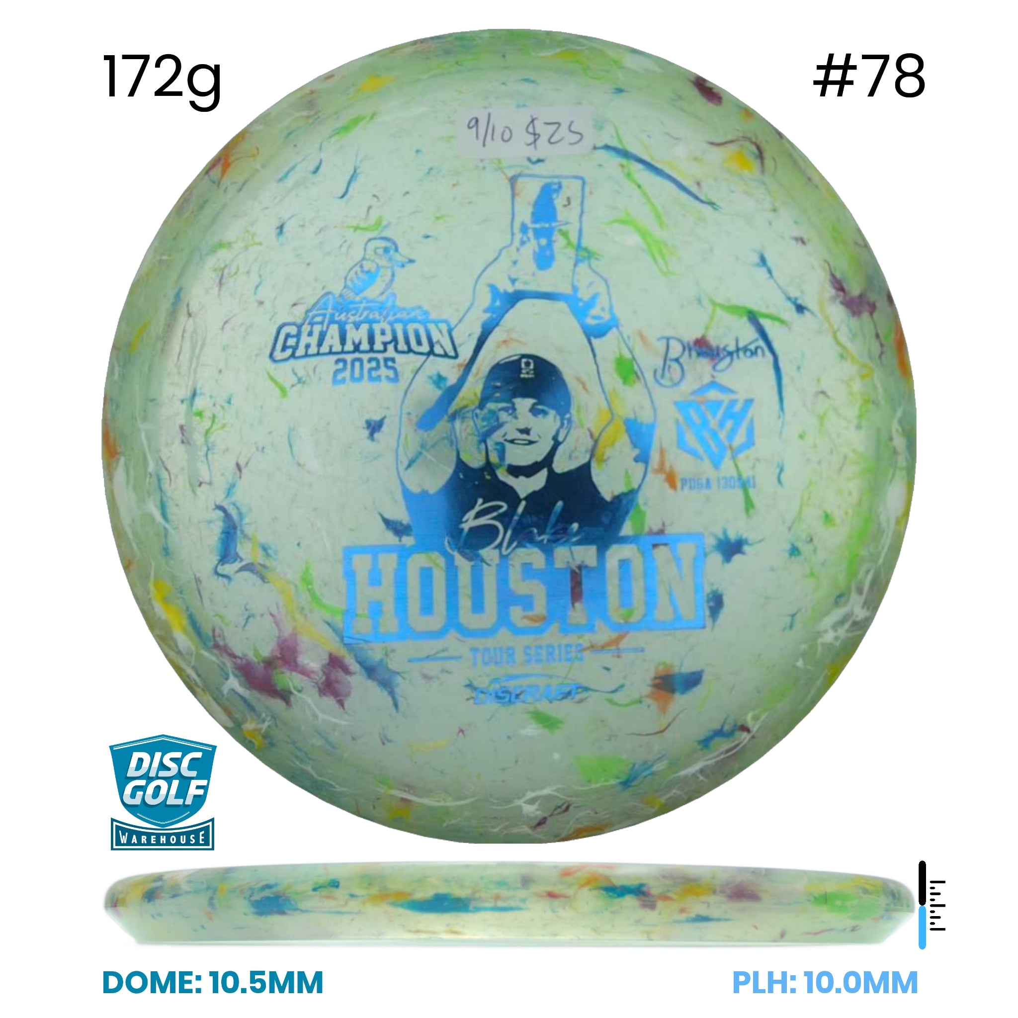 Disc Golf Warehouse Pre-loved Mid-Range Z Jaw Breaker - Zone - 9/10 172g