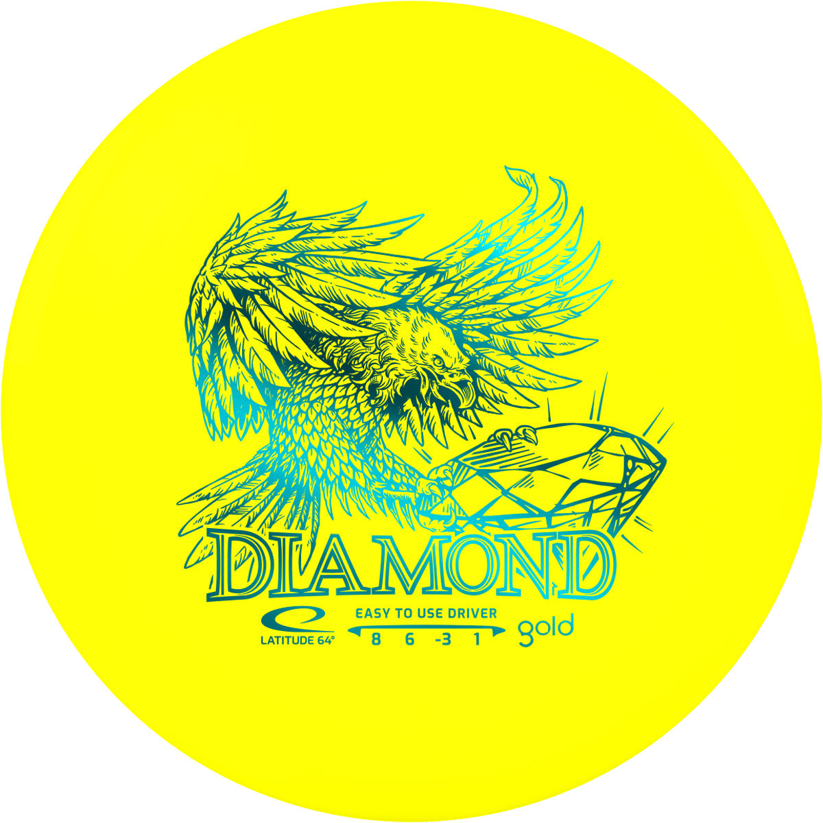 Latitude 64 Diamond - Gold Plastic