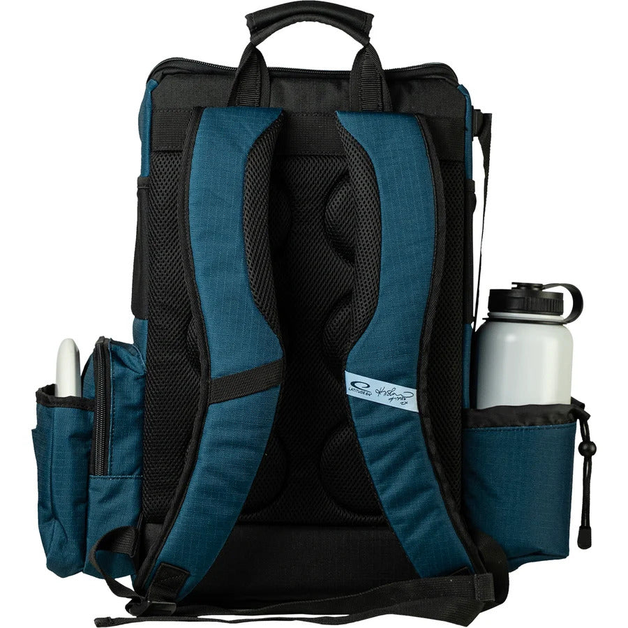 Latitude 64 Core Pro E3 Kristin Lätt signature backpack, back view