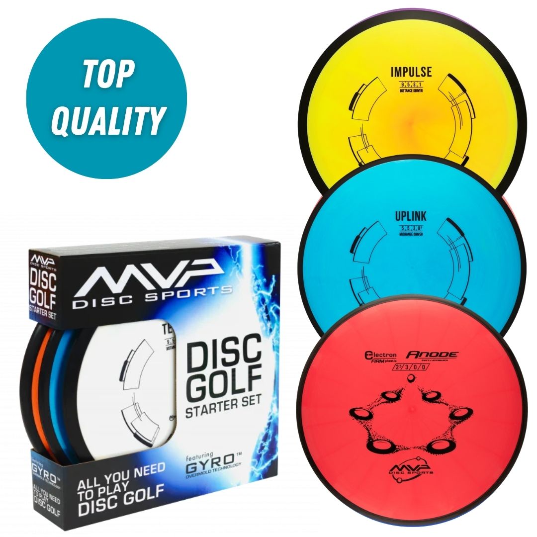 MVP Premium 3 Disc Starter Set with box — Impulse, Uplink and Anode discs