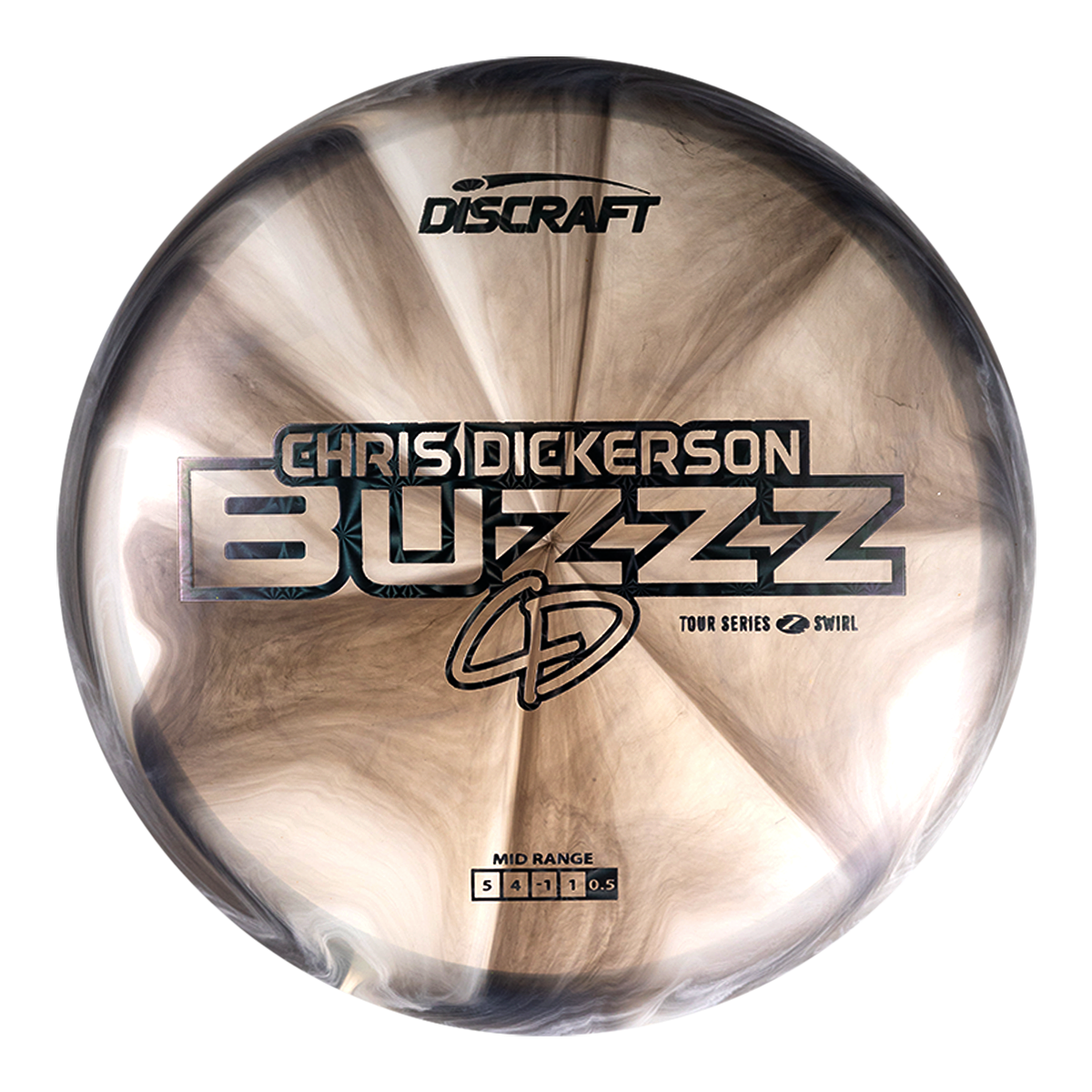 Discraft Buzzz - Z Swirl Plastic - Chris Dickerson 2025 Tour Series