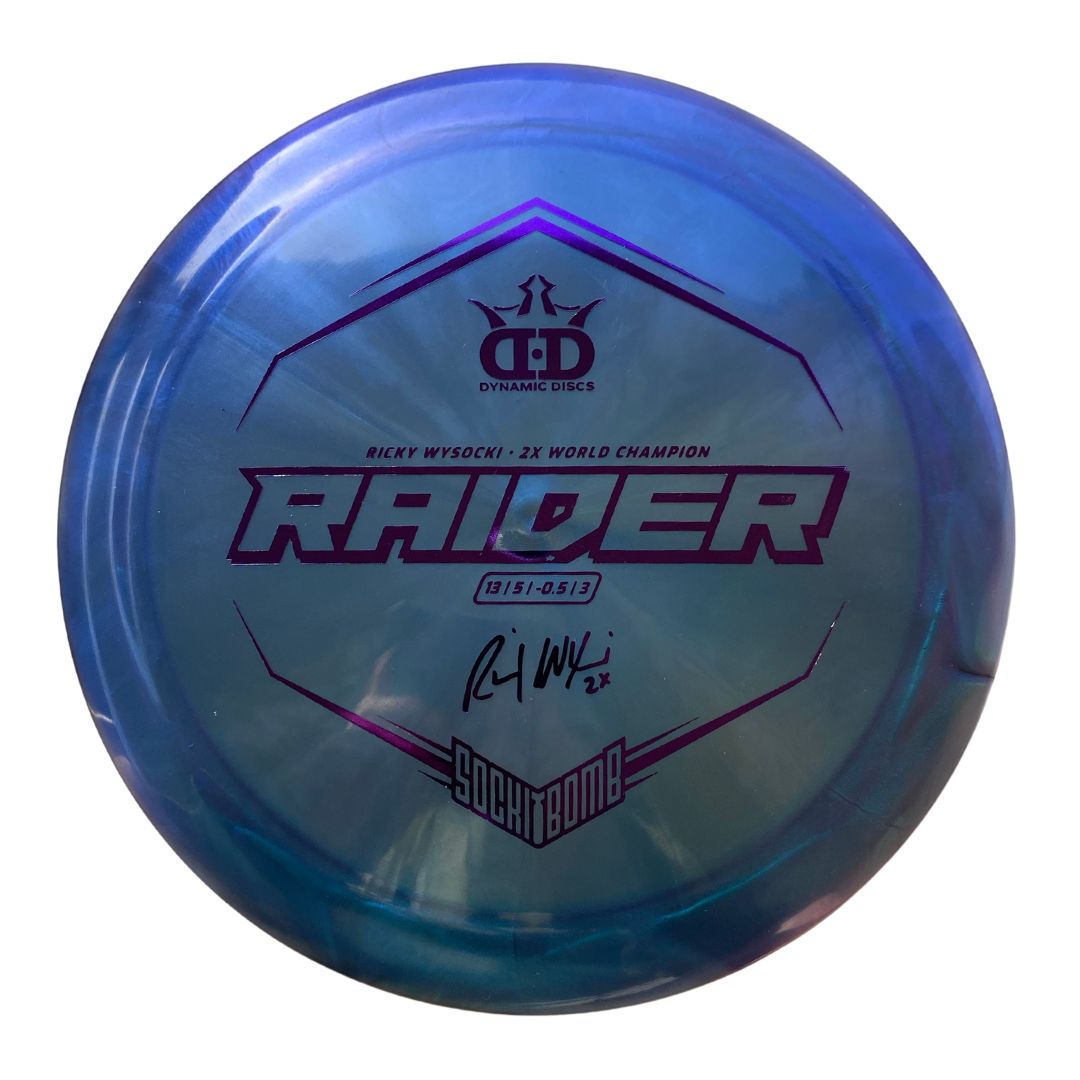 Dynamic Discs Lucid-X Chameleon Raider Ricky Wysocki Sockibomb Distance Driver