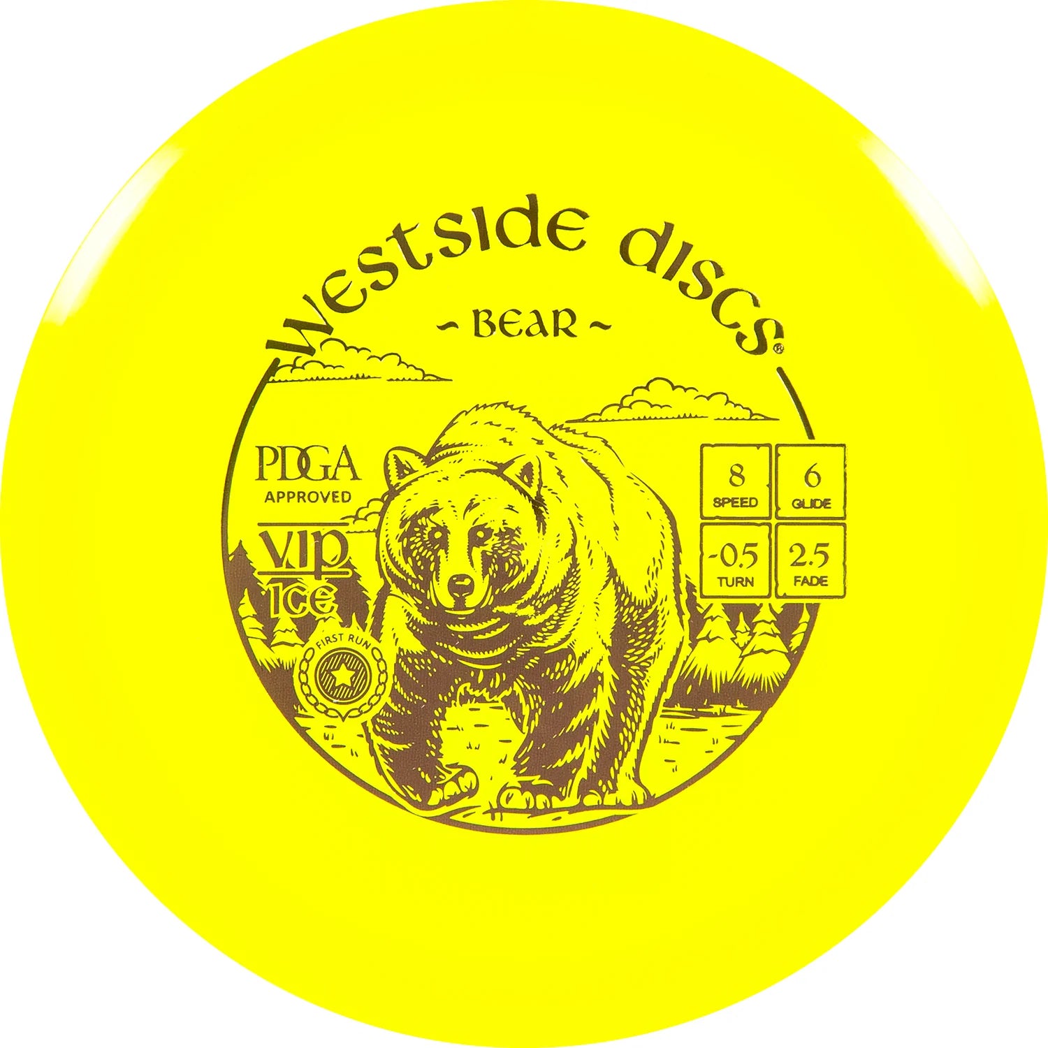 Westside Discs Bear First Run Fairway Driver
