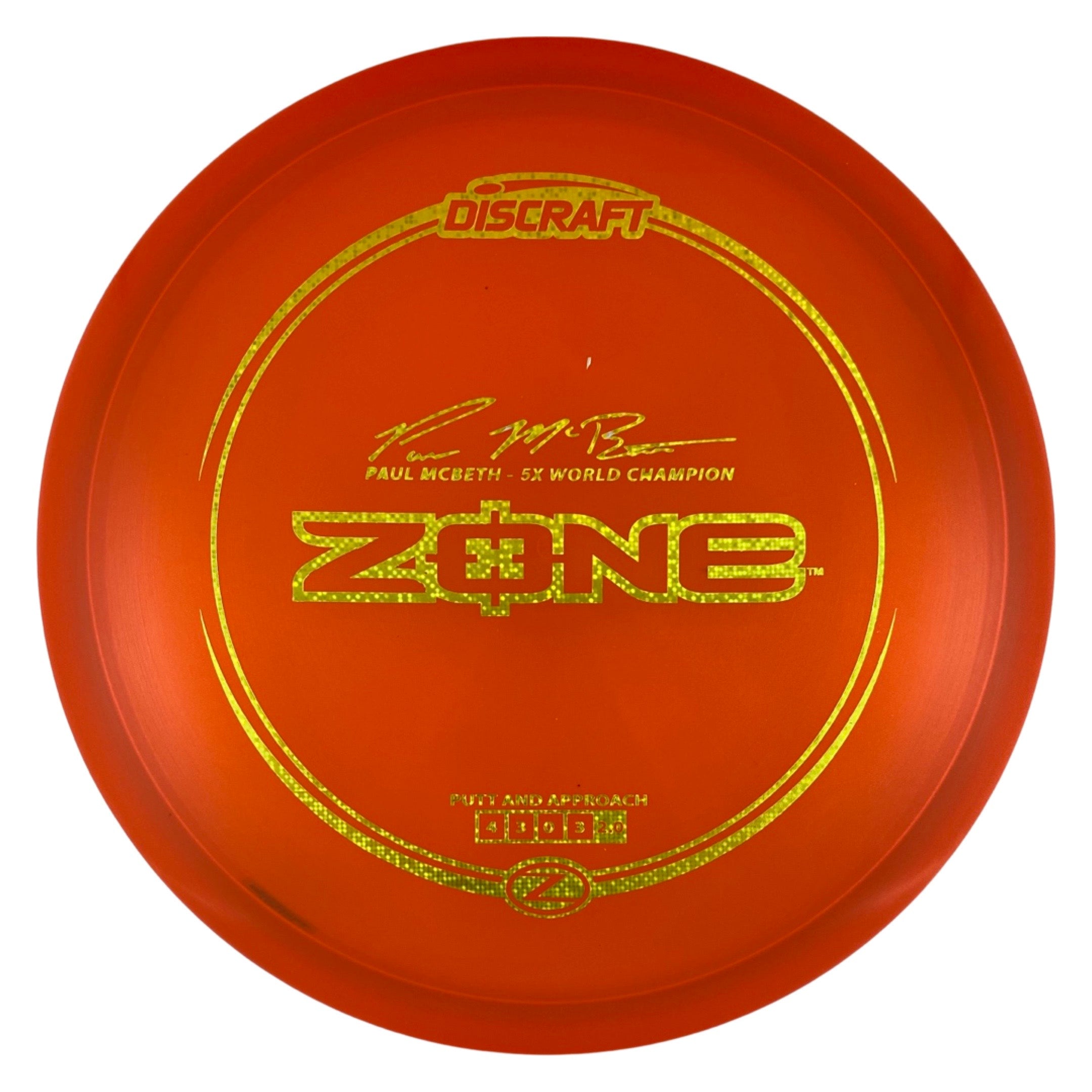 Discraft Zone - Z Paul McBeth Signiture