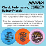 DGW Starter Bag Innova Disc Golf Starter Set - Juniors and Ladies