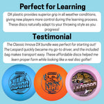DGW Starter Bag Innova Disc Golf Starter Set - Juniors and Ladies