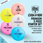 Discmania Evolution 5 Piece Disc Golf Starter Set