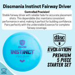 Discmania Evolution 5 Piece Disc Golf Starter Set