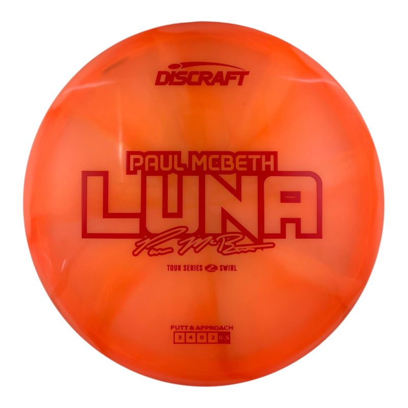 Discraft Luna - Z Swirl Plastic - Paul McBeth 2025 Tour Series