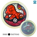 Disc Tattoo Custom Dye