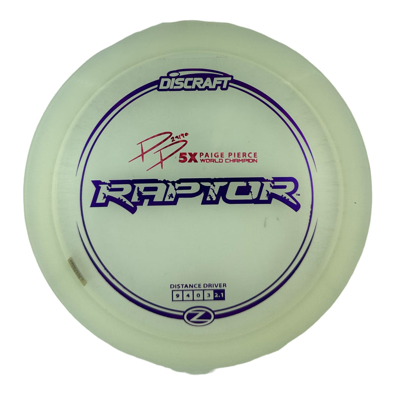 Discraft Raptor - Z Paige Pierce Signiture