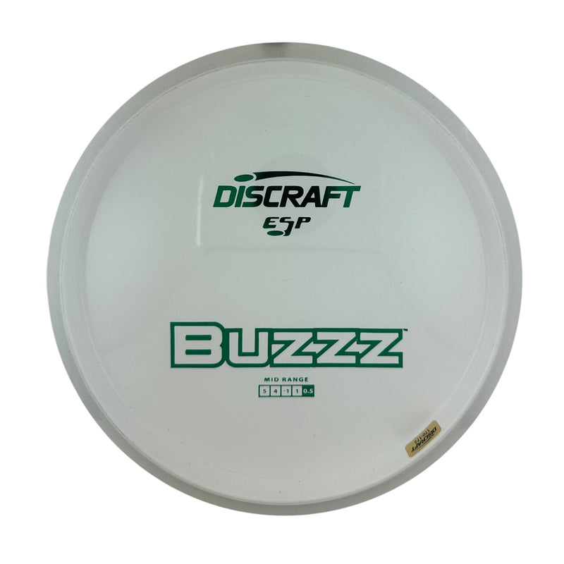Discraft Buzzz - ESP Plastic - Pure White Bottom Stamp
