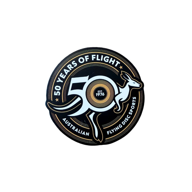 50 Years Of Flight Sticker