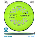 Disc Golf Warehouse Axiom Paradox - Neutron Plastic Day Glow/Black, Silver 169g