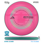 Disc Golf Warehouse Axiom Pitch - Neutron Soft Plastic Pink/Black, Silver 152g