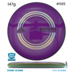Disc Golf Warehouse Axiom Pitch - Neutron Soft Plastic Purple/Black 147g