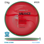 Disc Golf Warehouse Axiom Simon Line Balance - Neutron Plastic Red/Silver, Black 174g