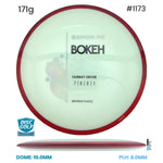 Disc Golf Warehouse Axiom Simon Line Bokeh - Neutron Plastic White/Black, Red Metallic 171g
