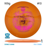 Disc Golf Warehouse Discmania Cloud Breaker - Q-Line Plastic - Gannon Buhr Signature Series Orange/Purple Metallic 169g