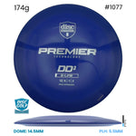 Disc Golf Warehouse Discmania DD3 - Premier Q-Line Plastic Blue/Silver 174g