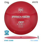 Disc Golf Warehouse Discmania DD3 - Premier Q-Line Plastic Red/White 174g