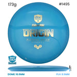 Disc Golf Warehouse Discmania Evolution Origin - Neo Plastic Blue/Gold 173g