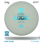 Disc Golf Warehouse Discmania Logic - Soft Exo Plastic White/Blue Metallic 174g
