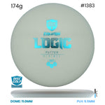 Disc Golf Warehouse Discmania Logic - Soft Exo Plastic White/Blue Metallic 174g