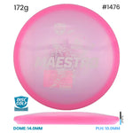 Disc Golf Warehouse Discmania Maestro - Active Premium Plastic Pink/White 172g