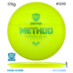 Disc Golf Warehouse Discmania Method - Neo Plastic Yellow/Black 176g