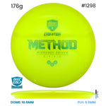 Disc Golf Warehouse Discmania Method - Neo Plastic Yellow/Green Metallic 176g