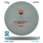 Disc Golf Warehouse Discmania P2 - D Line Flex 1 Plastic Silver/Red 176g
