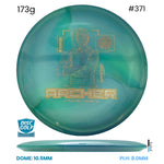Disc Golf Warehouse Discraft Archer - Special Blend Plastic - Austin Turner 2026 Tour Series Turquoise/Gold 173g