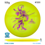 Disc Golf Warehouse Discraft Athena - Paul McBeth Big Z Plastic Yellow/Purple Metallic 169g