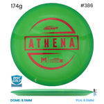 Disc Golf Warehouse Discraft Athena - Paul McBeth ESP Plastic Green/Red Metallic 174g