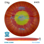 Disc Golf Warehouse Discraft Athena - Paul McBeth Fly Dye Z Orange/Blue Metallic, Silver 174g