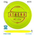 Disc Golf Warehouse Discraft Athena - Paul McBeth Z Plastic Yellow/Red Metallic 174g