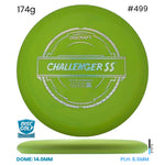 Disc Golf Warehouse Discraft Challenger SS - Putter Line Green/Silver 174g