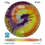 Disc Golf Warehouse Discraft Cicada - Z Fly Dye Plastic Full Color Print/None 176g