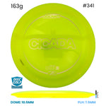 Disc Golf Warehouse Discraft Cicada - Z Lite Plastic Yellow/Silver 163g