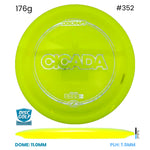 Disc Golf Warehouse Discraft Cicada - Z Plastic Yellow/Silver 176g