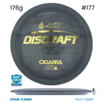 Disc Golf Warehouse Discraft Cigarra - ESP Plastic - Anthony Barela Signature Gray/Gold 176g