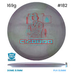 Disc Golf Warehouse Discraft Cigarra - Special Blend Plastic - Anthony Barela 2026 Tour Series Pink/Blue Metallic, Red Metallic 169g
